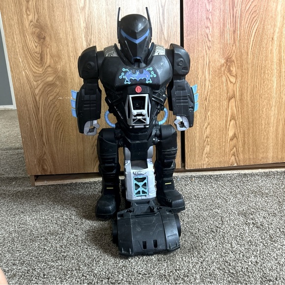 Imaginext DC Super Batman Toy 2-in-1 Robot Playset with Sounds Bat-Tech Batbot - Picture 1 of 4